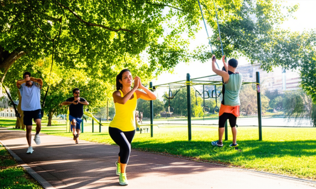 Park Bodyweight Training